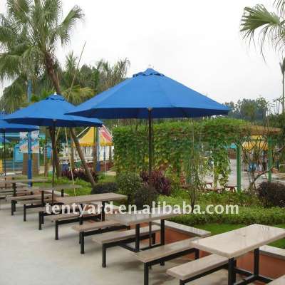 outdoor patio picnic table umbrellas for advertisement/cafe shop