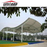 Good Tensile Strength 2000*2000d 1250GSM Structural Membrane Umbrella Stadium Tent Membrane Fabric